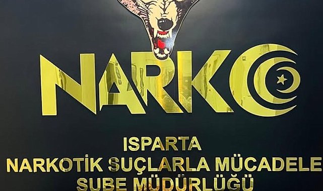 Isparta'da uyuşturucu operasyonu