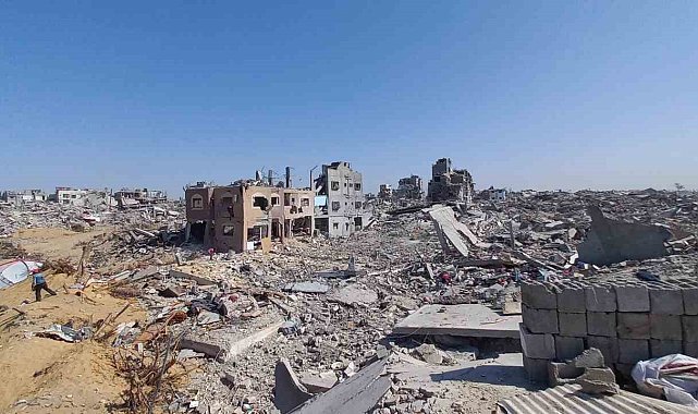 İsrail ordusunun çekildiği Cibaliye'de yıkım gözler önüne serildi