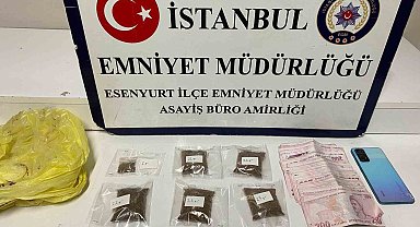 İstanbul'da uyuşturucu ticareti yapan 3 şüpheli suçüstü yakalandı