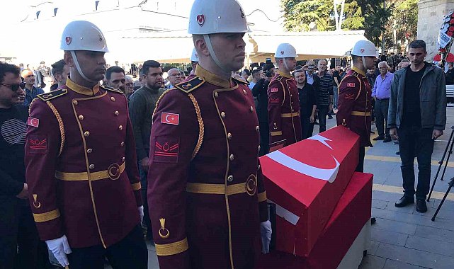 Jandarma KOM Daire Başkanı Tuğgeneral Akşit memleketinde son yolculuğuna uğurlandı