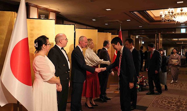 Japonya'da 29 Ekim Cumhuriyet Bayramı resepsiyonu