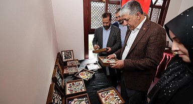 Kadınların el emeği eserlerine tam not