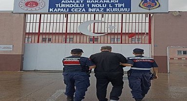 Kahramanmaraş'ta 13 hükümlü yakalanıp cezaevine gönderildi