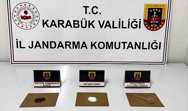 Karabük'te uyuşturucu operasyonu: 3 gözaltı