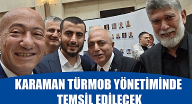 Karaman TÜRMOB Yönetiminde Temsil Edilecek