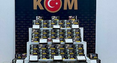 Kars'ta 100 bin boş makaron ele geçirildi