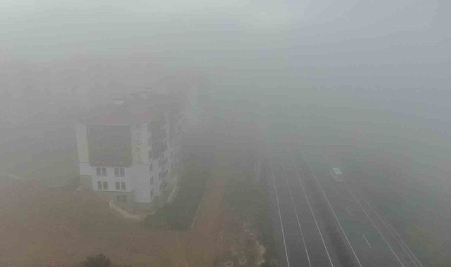 Kastamonu'da sis etkili oldu