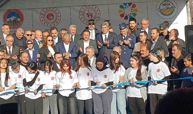 Kayseri Valisi Gökmen Çiçek: "ERVA Spor Okulları çığ gibi büyüyor"