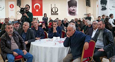 Keçiören'deki mahalle buluşmalarında söz vatandaşın