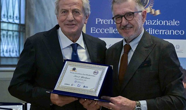 Kenan Yıldız, Servet Yardımcı ve Jose Mourinho'ya İtalya'dan ödül