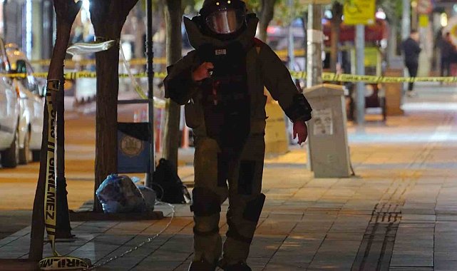 Kırıkkale'nin en işlek caddesinde şüpheli paket paniği: Polis meraklı vatandaşlarla adeta imtihan verdi