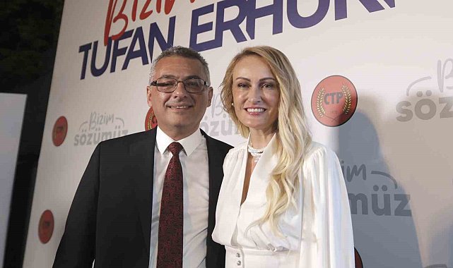 KKTC'nin yeni Cumhurbaşkanı Erhürman'dan zafer mitingi