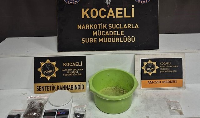 Kocaeli'de uyuşturucu operasyonu: 4 kişi tutuklandı