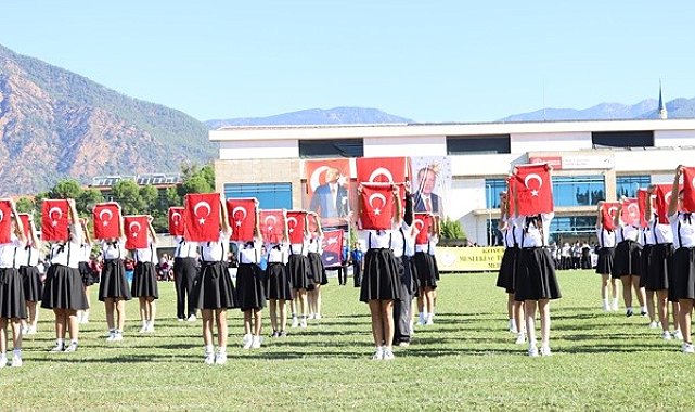 Köyceğiz'de Cumhuriyet Bayramı coşkuyla kutlandı
