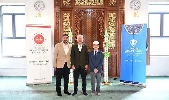 Kur'an Kursları Arası Hafızlık Yarışması Türkiye Finali Kırklareli'nde yapıldı