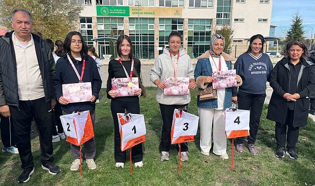 Kütahya'da oryantiring heyecanı