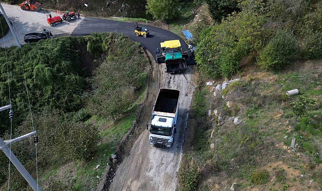 Kuzey kırsalının zirveleri tablo gibi işleniyor
