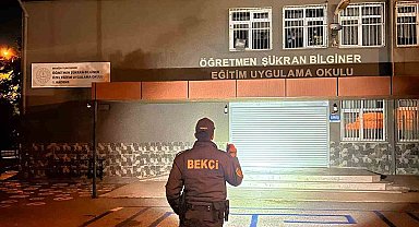 Manisa'da okul çevrelerinde gece denetimi