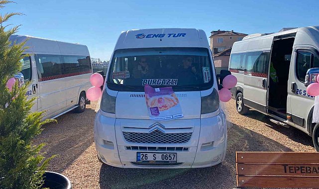 Meme kanserine servis şoförlerinden destek