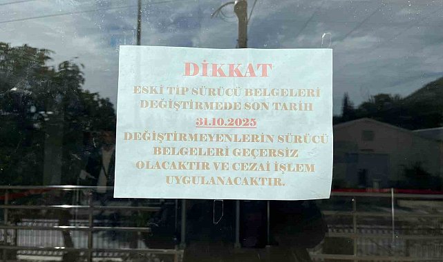 Menteşe'de ehliyet yoğunluğu olmadı: 2 bin 500 kişi hala eski tip ehliyet sahibi