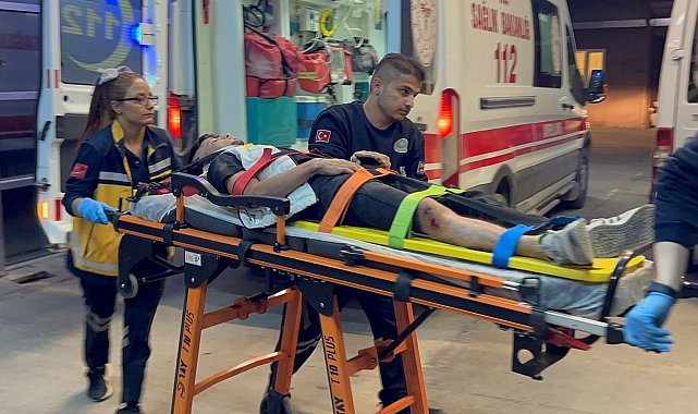 Motosiklet ile tır çarpıştı: 1 yaralı