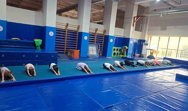 Muğla'da cimnastik kurslarına yoğun ilgi