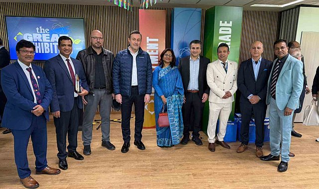 Muradiye OSB Başkanı Kıvırcık'ın İngiltere ziyareti yabancı basında