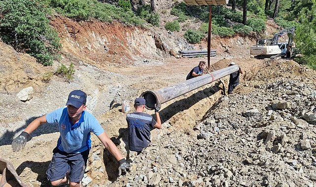 MUSKİ, Bodrum'da günlük 40 arızaya müdahale ediyor