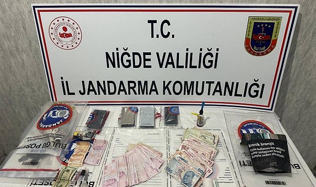 Niğde'de uyuşturucu operasyonu: 4 şüpheli yakalandı