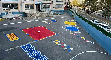 Okul bahçeleri güzelleşiyor