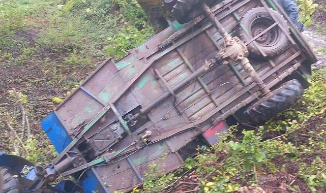 Ordu'da patpat devrildi: 1 ölü