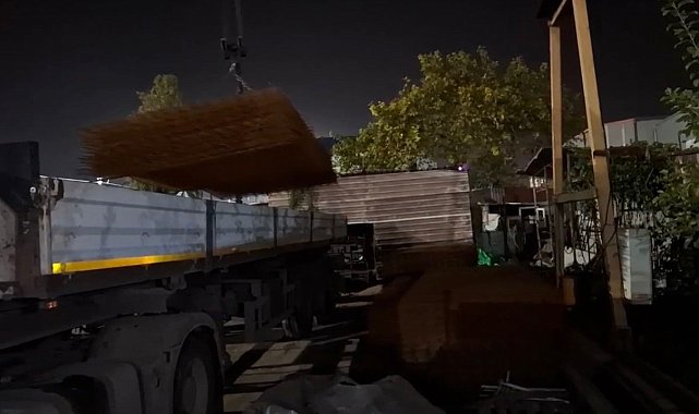 Osmaniye'de 18 ton çelik hasır hırsızlığı: 2 şüpheli tutuklandı