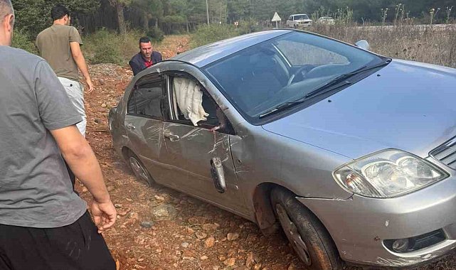 Osmaniye'de kontrolden çıkan araç şarampole yuvarlandı: 1 yaralı