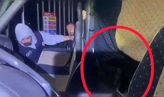 Polisin 'kimse var mı' sorusunun yanıtsız kaldığı kamyondan 31 kaçak göçmen çıktı