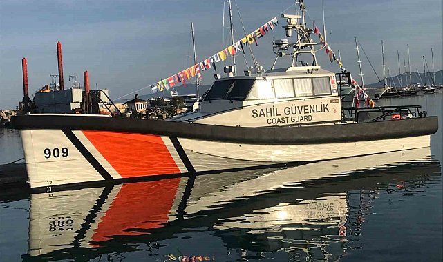 Sahil Güvenlik Botu ziyarete açıldı