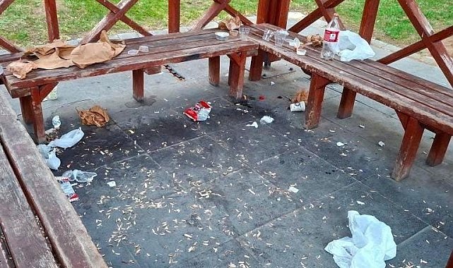 Sahil keyfi çöplüğe döndü: Vatandaş cezai işlem istiyor