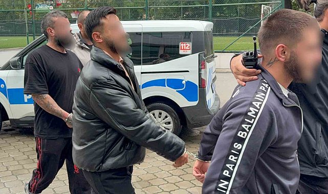 Samsun'da otomobil kurşunlayan 3 kişi yakalandı