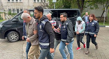 Samsun'da tefecilik ve silah ticaretinden 3 kişi adliyeye sevk edildi