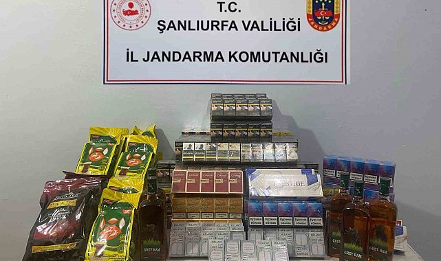 Şanlıurfa'da kaçakçılara operasyon