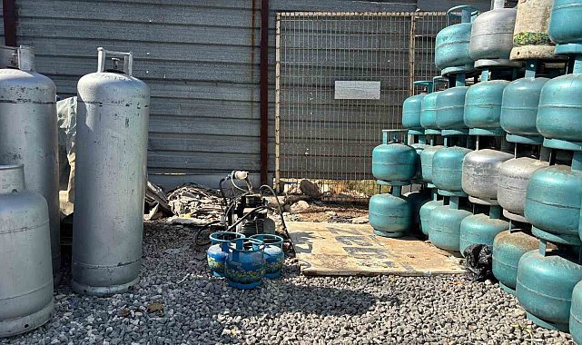 Şanlıurfa'da usulsüz tüp dolumu operasyonu: Binlerce tüp ele geçirildi