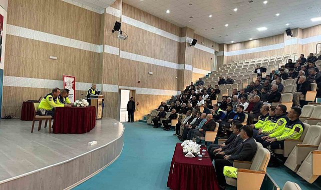 Servis şoförlerine yönelik güvenli trafik eğitimi