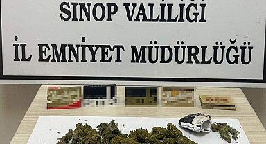 Sinop'ta uyuşturucu operasyonu