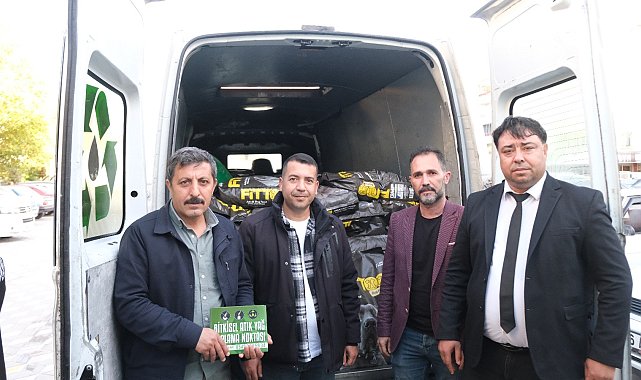 Sorgun'da 600 kilo atık yağdan 500 kilo mama elde edildi