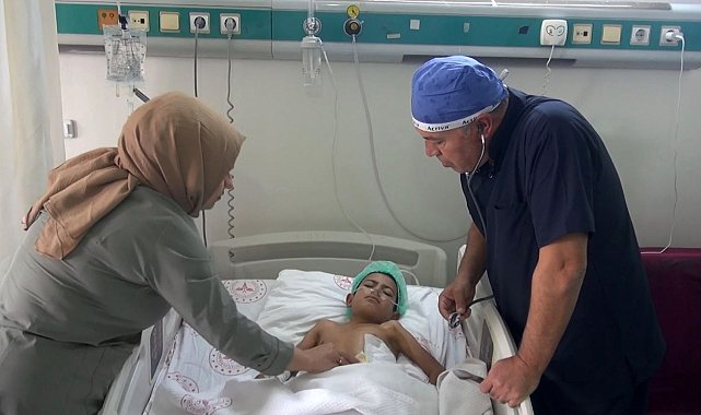 Suriye'de akciğer kisti patlayan 7 yaşındaki çocuk Şanlıurfa'da kurtarıldı