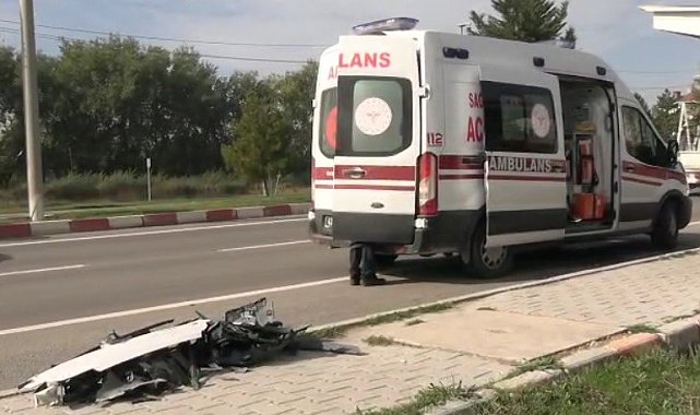 Tavşanlı'da trafik kazası, 2 yaralı