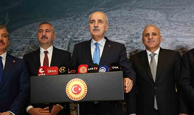 TBMM Başkanı Kurtulmuş: "Komisyon, anayasa değiştirmek için kurulmuş bir komisyon değildir"