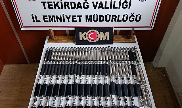 Tekirdağ'da kaçakçılığa geçit yok: 20 şüpheli hakkında işlem başlatıldı
