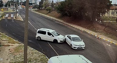 Tekirdağ'da kontrolsüz dönüş yapan araç kazaya neden oldu: 1 yaralı