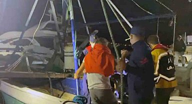 Ticari yatta rahatsızlanan vatandaşa Sahil Güvenlik'ten tıbbi tahliye