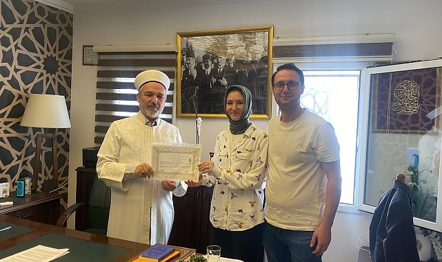 Ukraynalı Khrystyna Bodrum'da müslüman oldu
